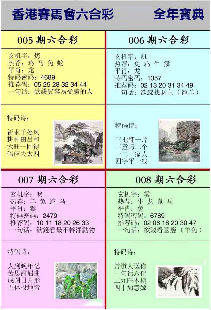 006期香港挂牌宝典[图]