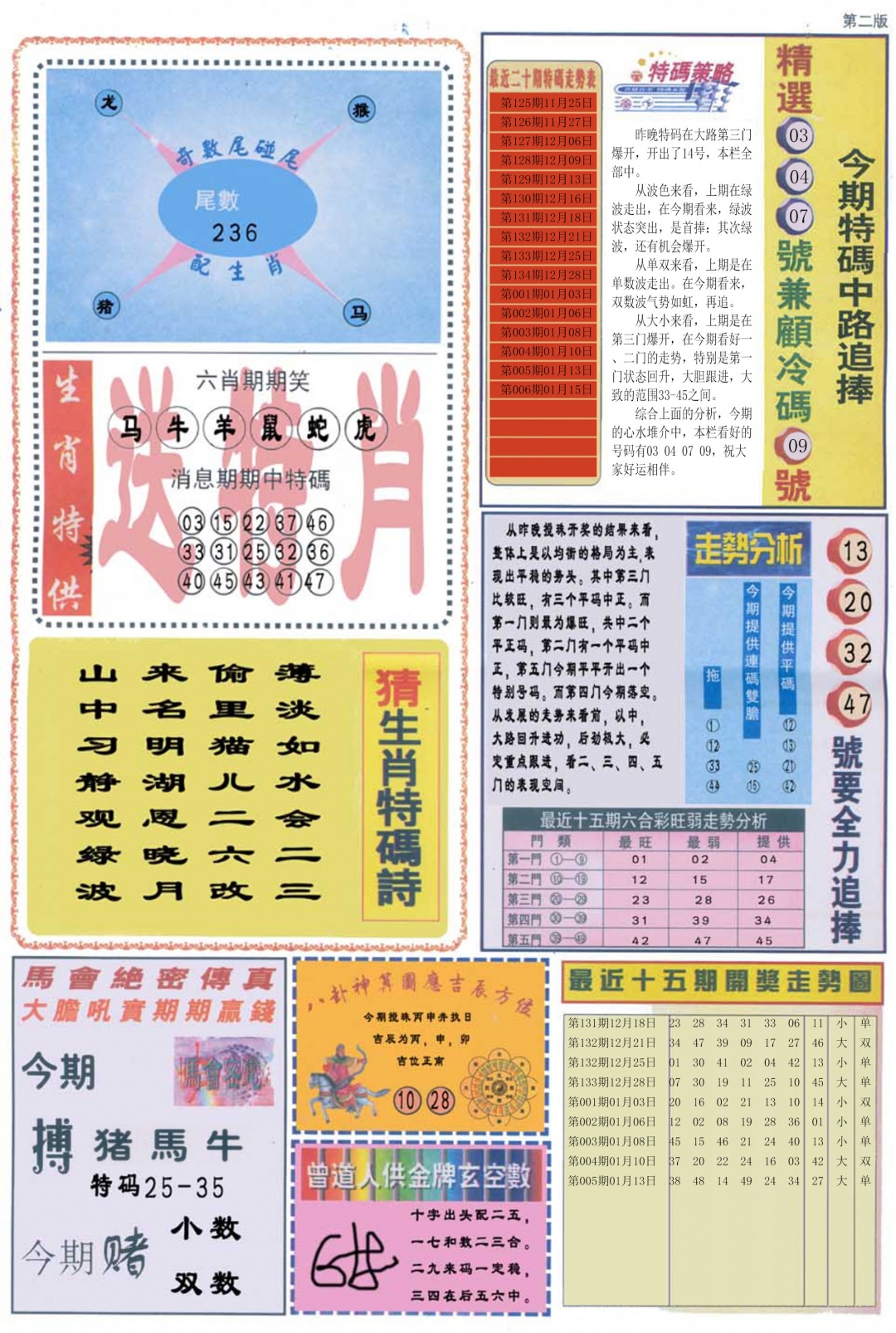 006期曾道人内幕消息B[图]