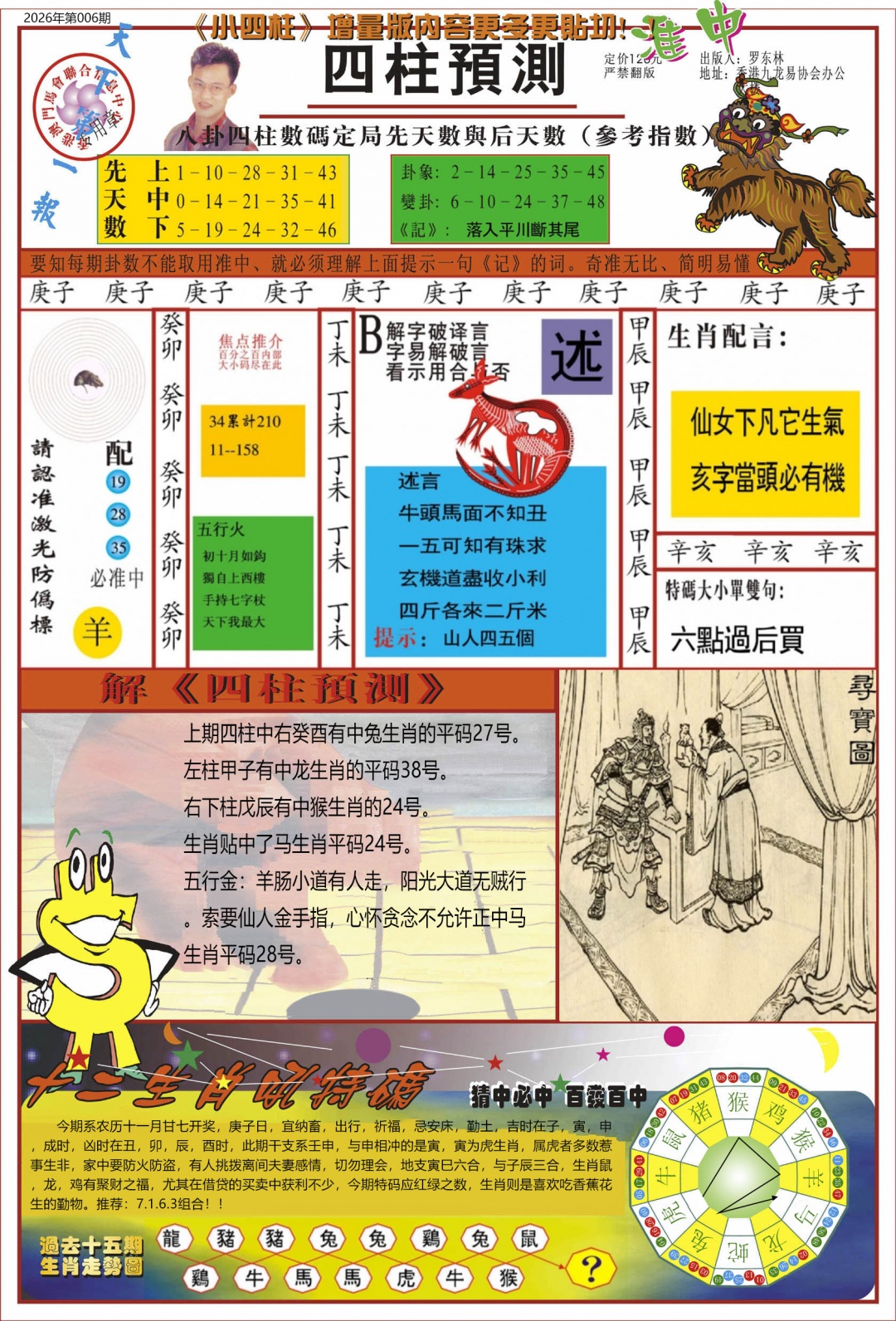 006期中四柱预测A[图]
