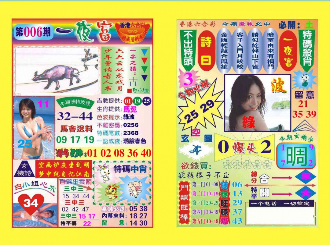 006期一夜富[图]