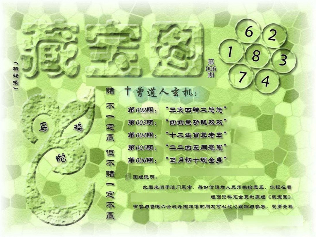 006期假新藏宝图[图]