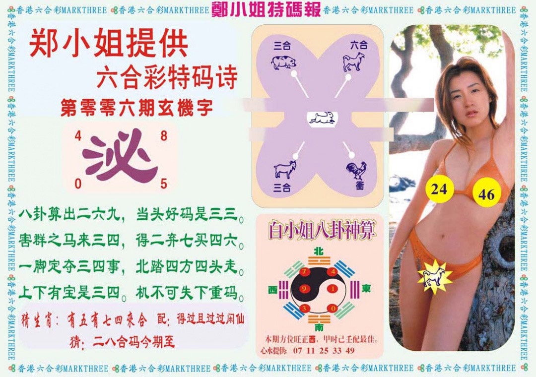 006期郑小姐特码报B[图]