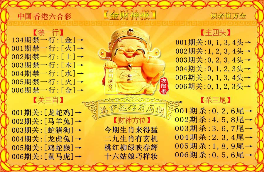 006期金财神[图]