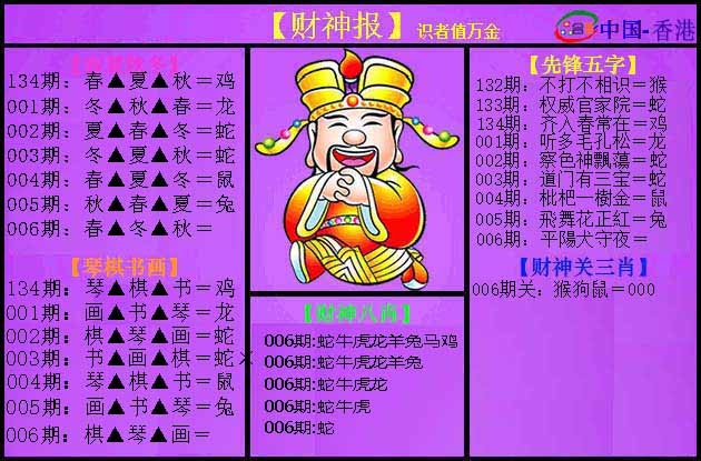 006期紫财神[图]